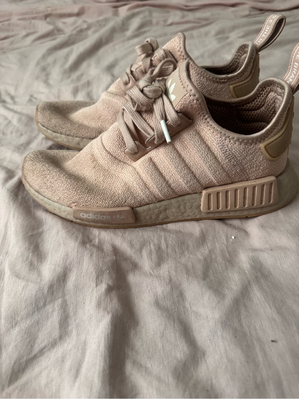 adidas NMD R1 Dusty Pink Knit Sneakers